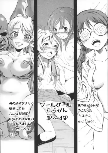 [Kiyuchiko - Neromashin - Tarakan] Ore Imouto Sanjuusou Fhentai - Page 2