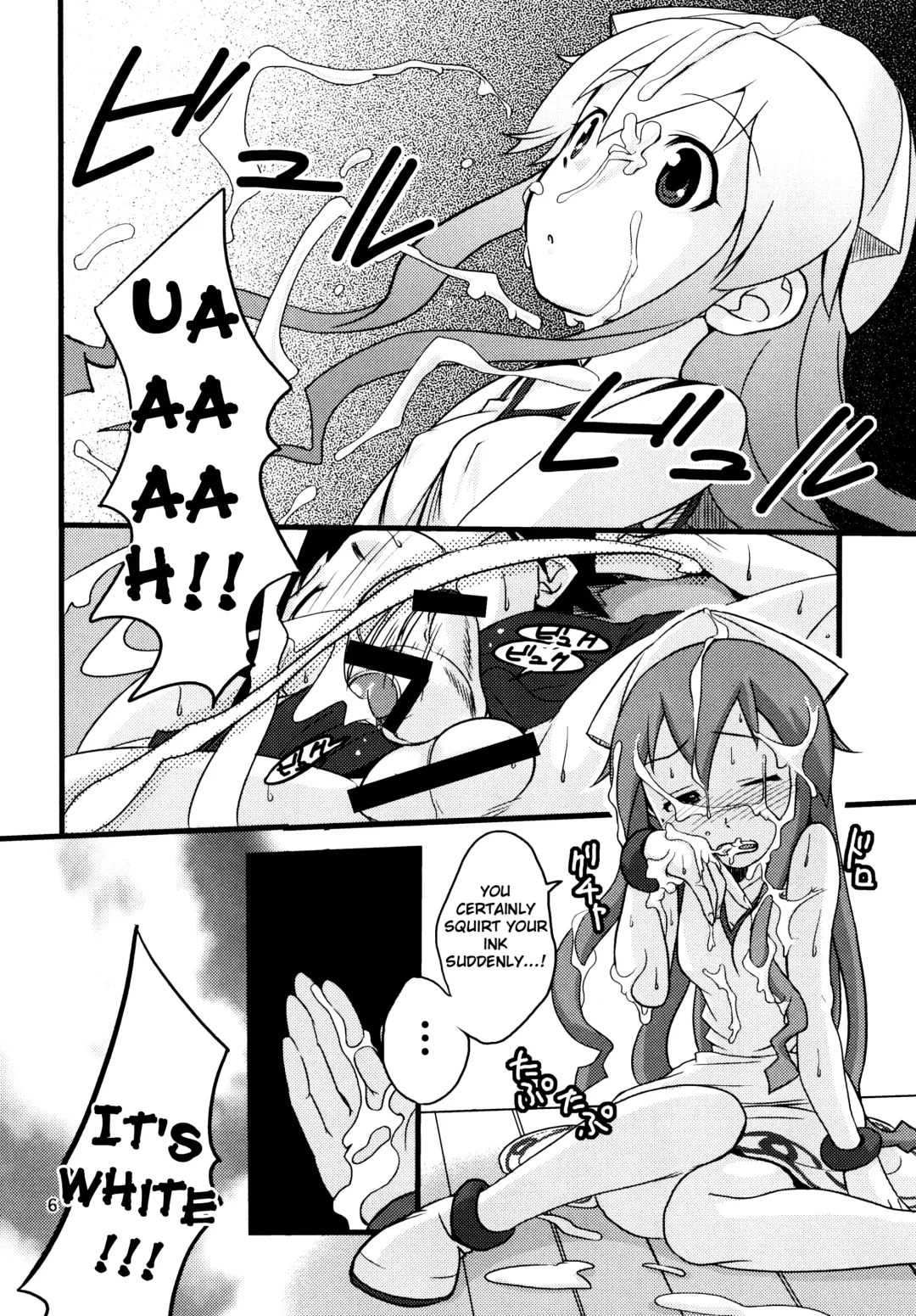 [Shamon] Totsugeki! Tonari no Ika Musume!! | Attack! Neighbourly Squid Girl!! Fhentai - Page 6