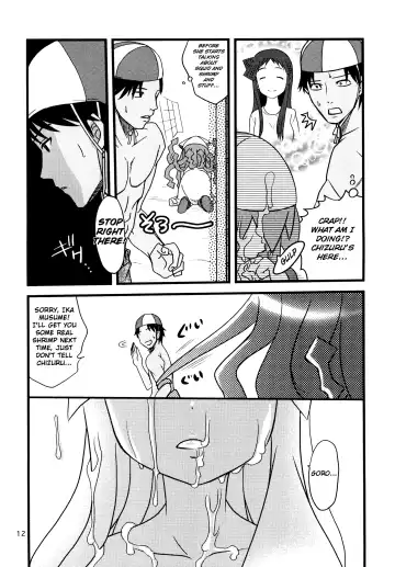 [Shamon] Totsugeki! Tonari no Ika Musume!! | Attack! Neighbourly Squid Girl!! Fhentai - Page 12