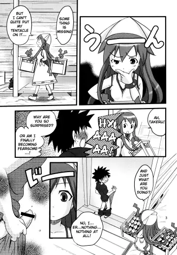 [Shamon] Totsugeki! Tonari no Ika Musume!! | Attack! Neighbourly Squid Girl!! Fhentai - Page 3