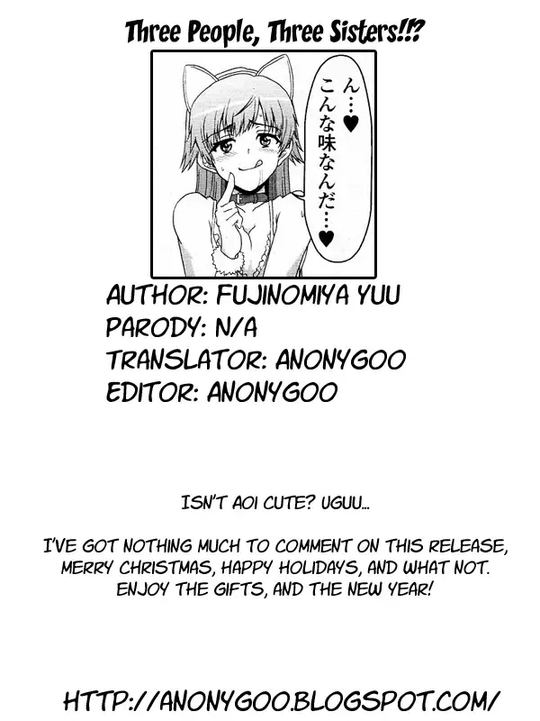 [Fujinomiya Yuu] Sannin Sanshimai !!? | Three People, Three Sisters!!? Fhentai - Page 23