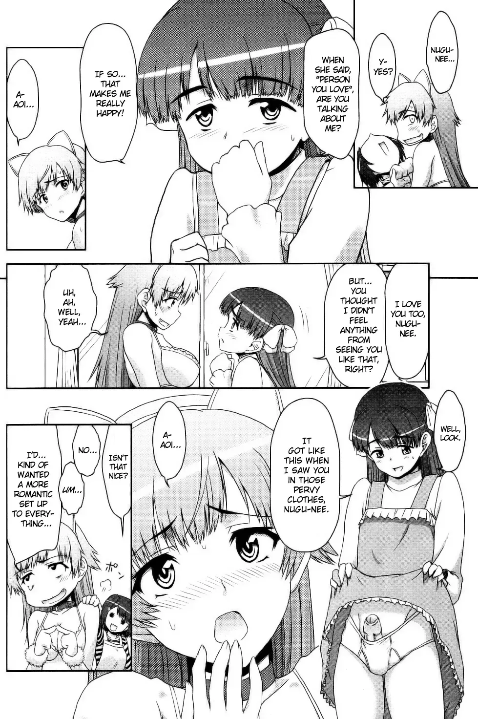 [Fujinomiya Yuu] Sannin Sanshimai !!? | Three People, Three Sisters!!? Fhentai - Page 6