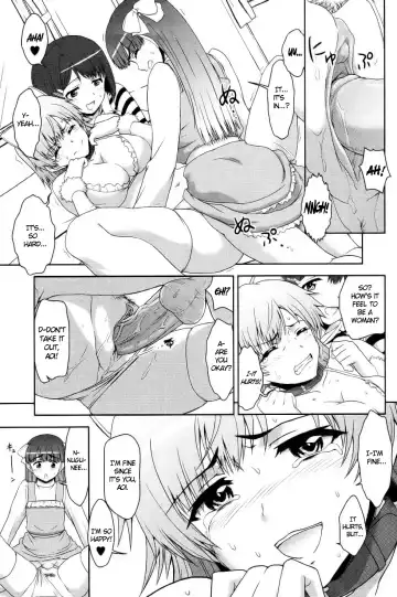 [Fujinomiya Yuu] Sannin Sanshimai !!? | Three People, Three Sisters!!? Fhentai - Page 11
