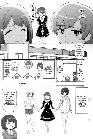 [Fujinomiya Yuu] Sannin Sanshimai !!? | Three People, Three Sisters!!? Fhentai - Page 2