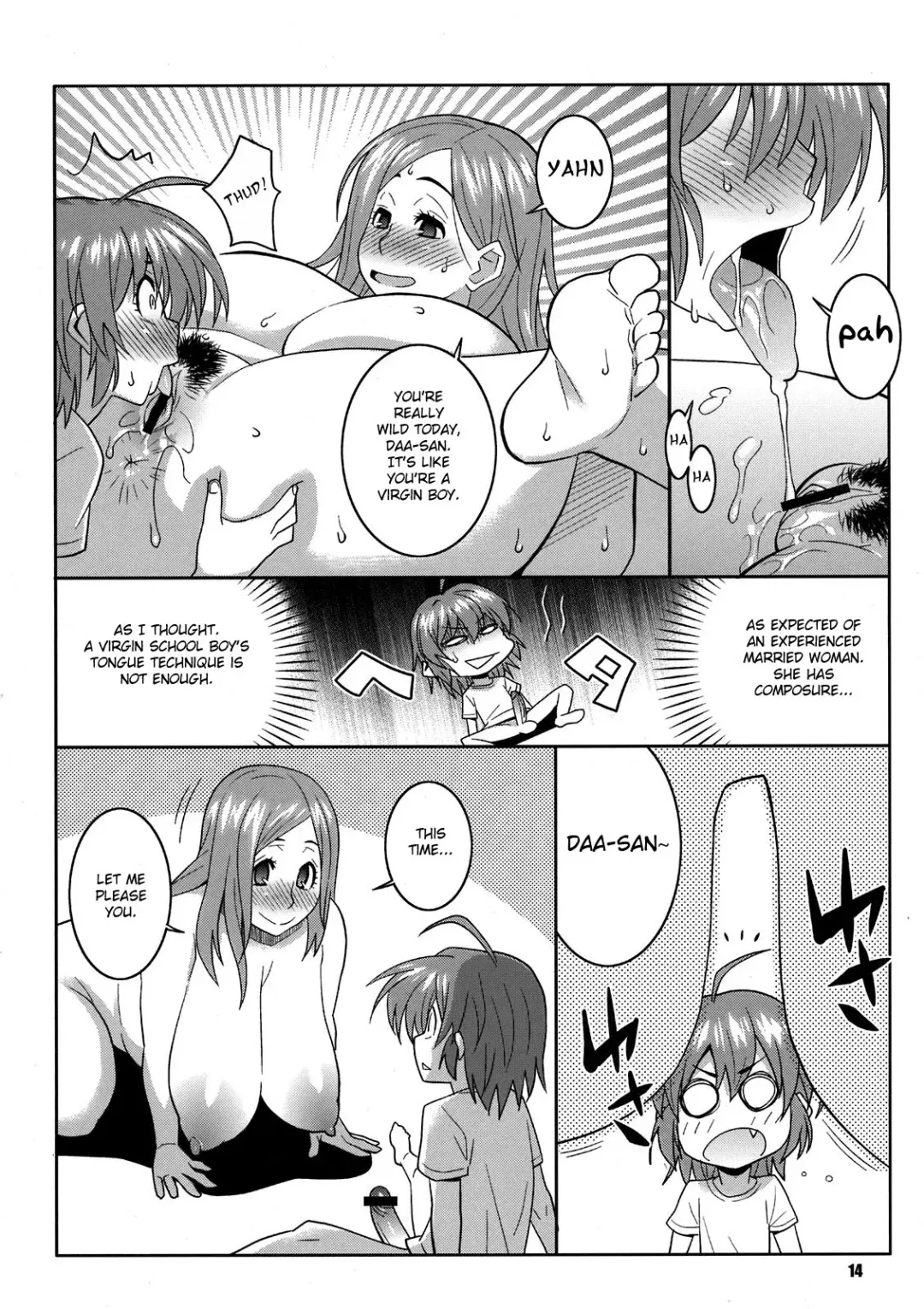[Nise Kurosaki] Okusan to ◯nensei ga Yacchattara | When a School Boy Does it with Okusan Fhentai - Page 12