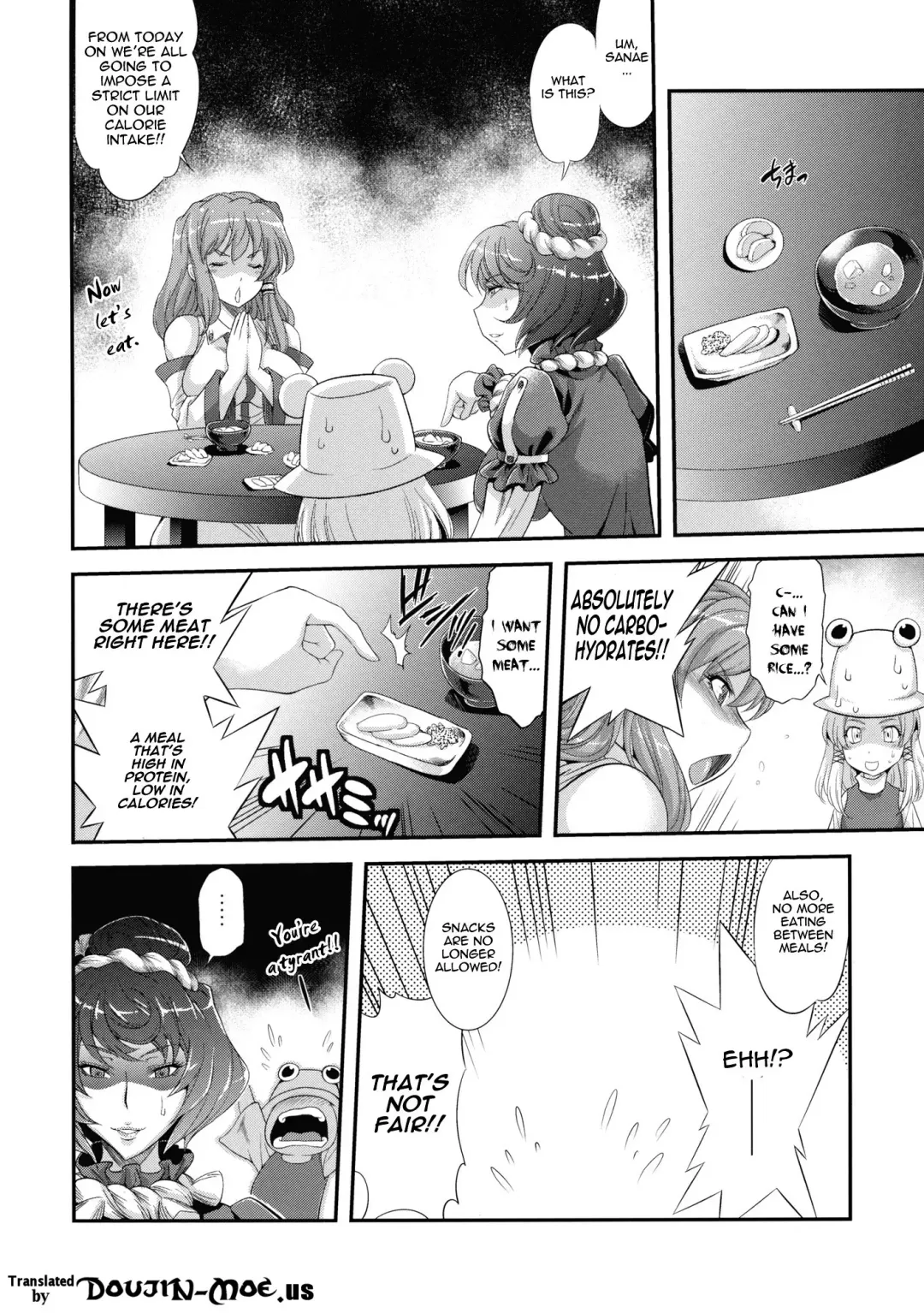 [Musashino Sekai] Sanae Chichi Inroku | Sanae's Lewd Breasts Fhentai - Page 6