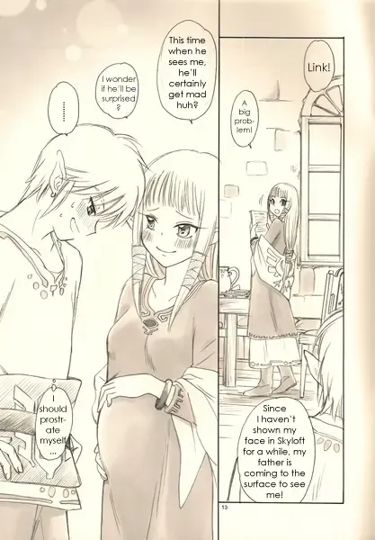 [Yamaguchi Shinji] Ero sou de, Ero janai, Sukoshi Eroi Zelda | Quite erotic, not that erotic, a bit erotic Zelda Fhentai - Page 13