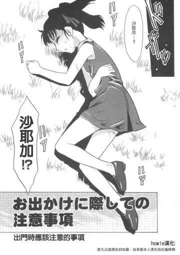 [Nekogen] お出かけに際しての注意事項 Fhentai - Page 2