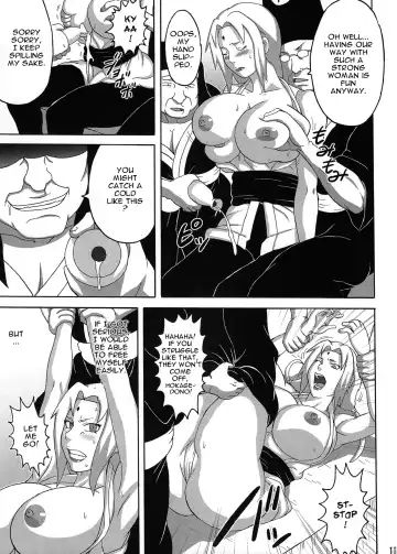[Naruhodo] Tsunade no Insettai | Tsunade's Lewd Reception-Party Fhentai - Page 12