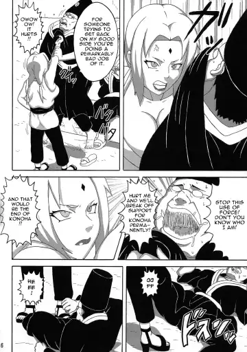 [Naruhodo] Tsunade no Insettai | Tsunade's Lewd Reception-Party Fhentai - Page 7