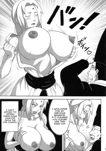 [Naruhodo] Tsunade no Insettai | Tsunade's Lewd Reception-Party Fhentai - Page 8