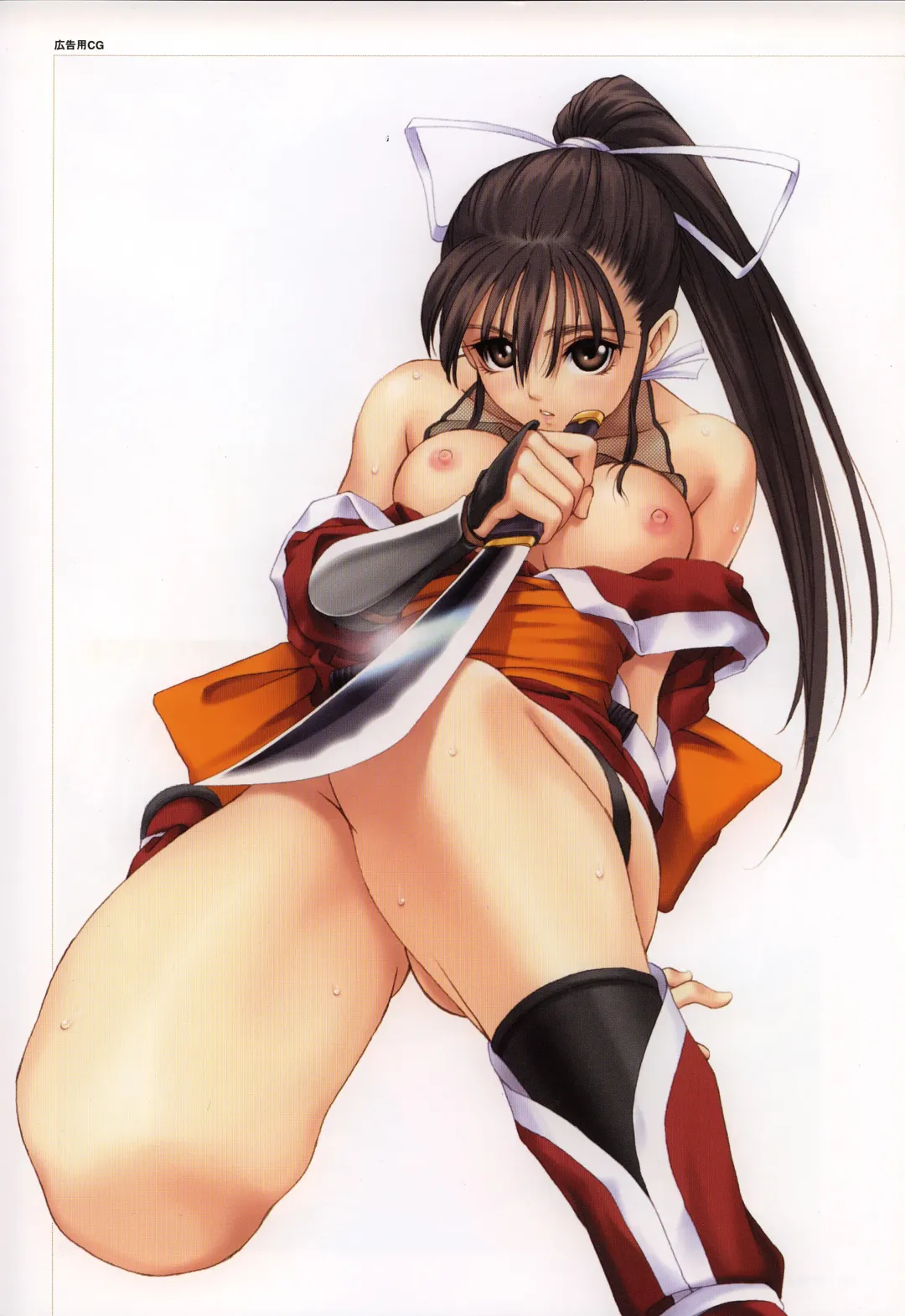 [Tony Taka] Tony WORKS Mitama ~Shinobi~ / ARCANA ~Hikari to Yami no Ekstasis~ Nisakuhin Gengashuu Fhentai - Page 18
