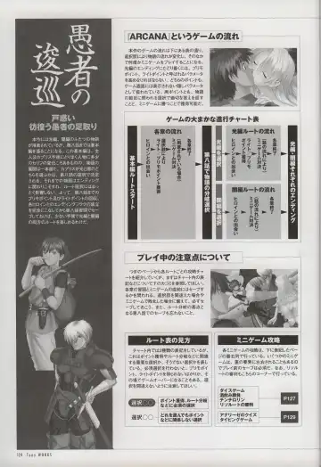 [Tony Taka] Tony WORKS Mitama ~Shinobi~ / ARCANA ~Hikari to Yami no Ekstasis~ Nisakuhin Gengashuu Fhentai - Page 129