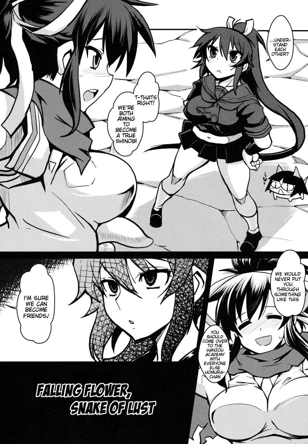 [Bbsacon] Ochiru Hana Inyoku no Hebi | Falling Flower, Snake of Lust Fhentai - Page 5