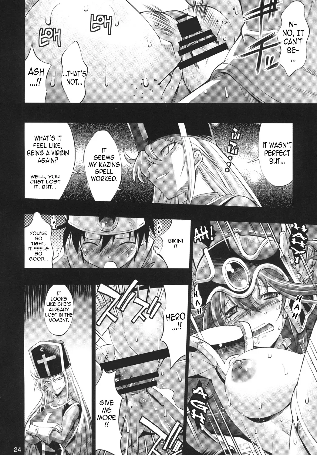 [Rakko] Yuusha no Chousenjou 3 Senshi ni Love Song o | Hero's Challenge 3 Fhentai - Page 21