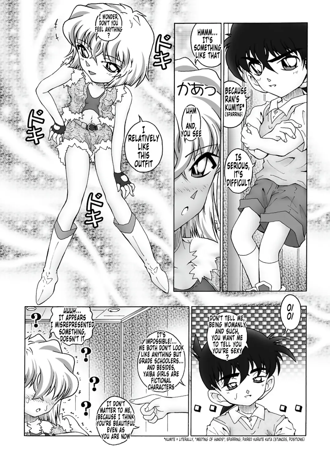 [Asari Shimeji] Bumbling Detective Conan - File 6: The Mystery Of The Masked Yaiba Show Fhentai - Page 7