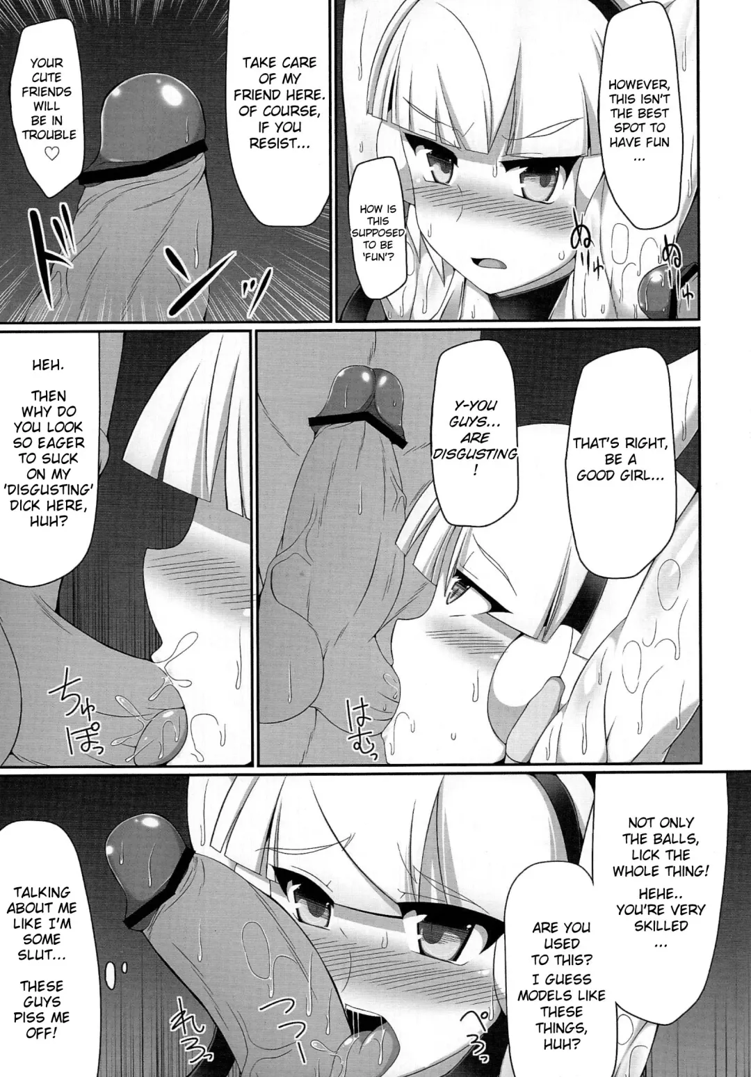 [Hisui] Bukkake! Erojimuri-hon BW-hen Fhentai - Page 8
