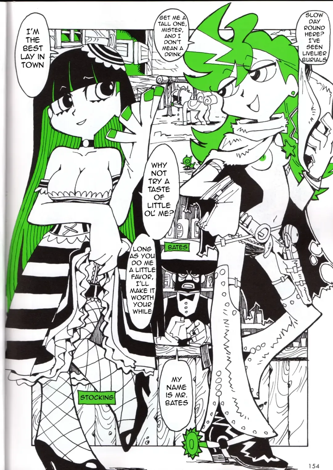[Imaishi Hiroyuki] Panty and Stocking in Wild Bitch Fhentai - Page 2