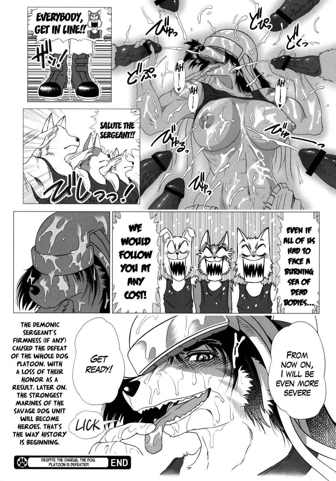[Aoino - Aoino Broome] Despite the Charge, the Dog Platoon is Defeated! Fhentai - Page 12