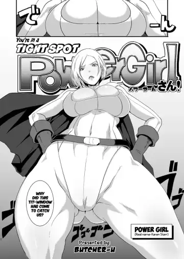 [Butcha-u] Pinch desu yo Power Girl-san! | You're in a Tight Spot, Power Girl-san! Fhentai - Page 2