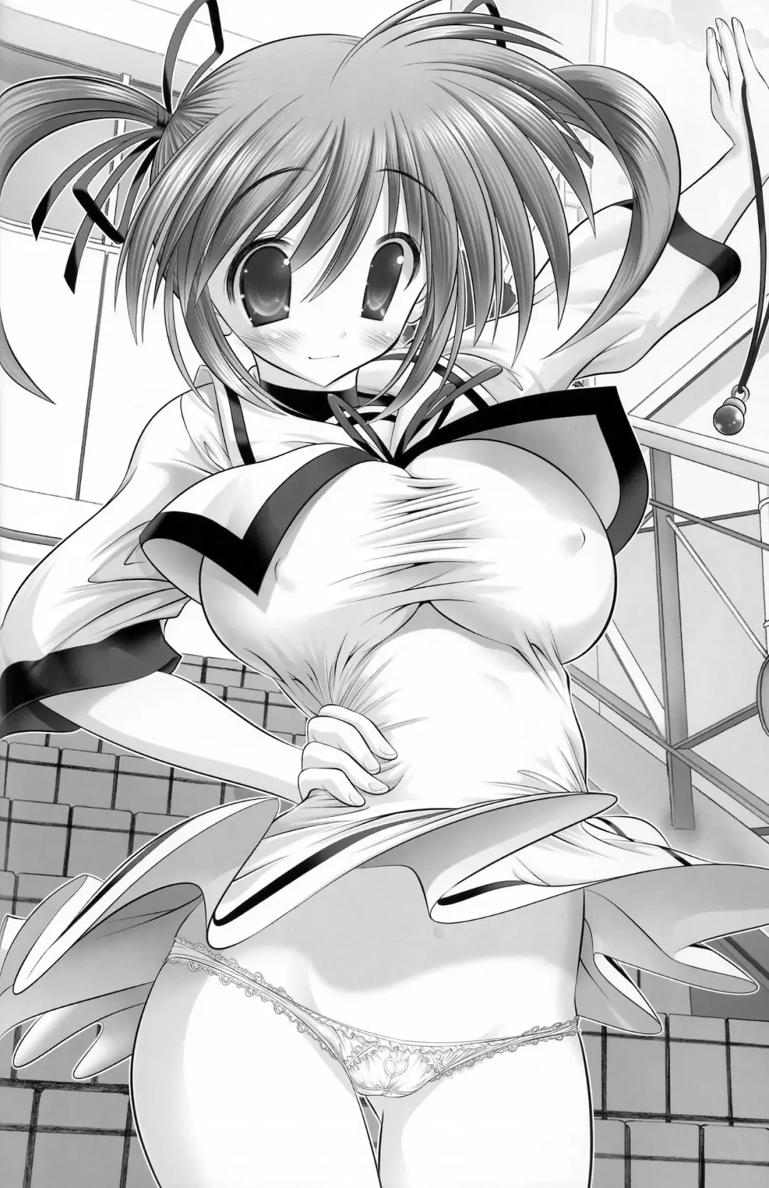 [Katsurai Yoshiaki - Raidon] Chichi NanoFei. Manatsu no Rojou Choukyou Hen Fhentai - Page 46