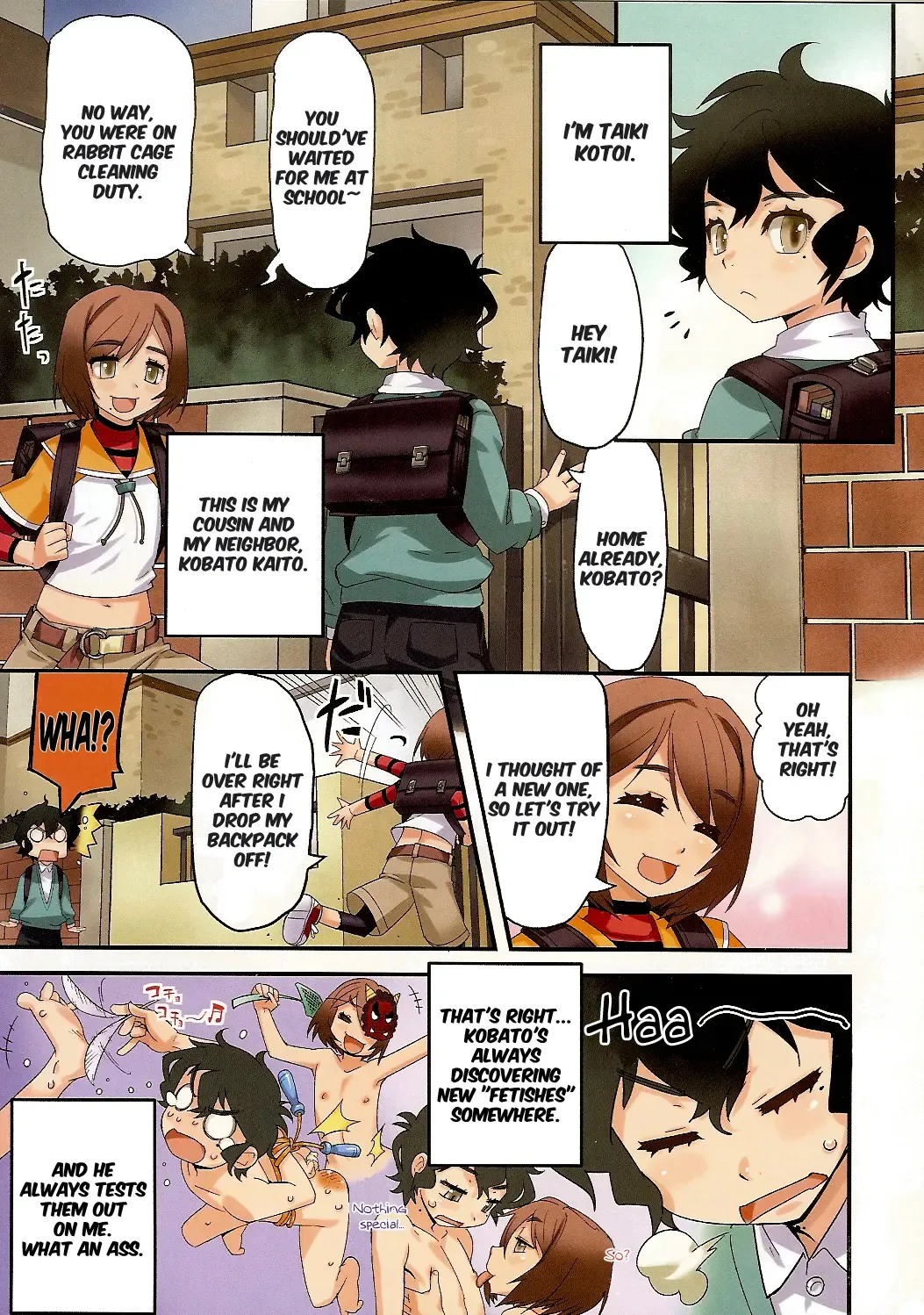 [Shiroo] Tama Fechi!! | Ball Fetish!! Fhentai - Page 3