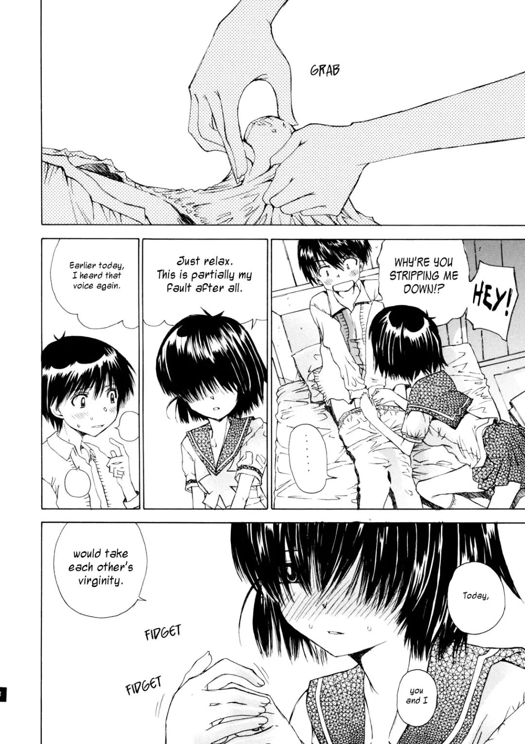 [Kojiki Ohji - Shimao Kazu] Nazo no Kanojo to SEX | Mysterious Girlfrend SEX Fhentai - Page 7