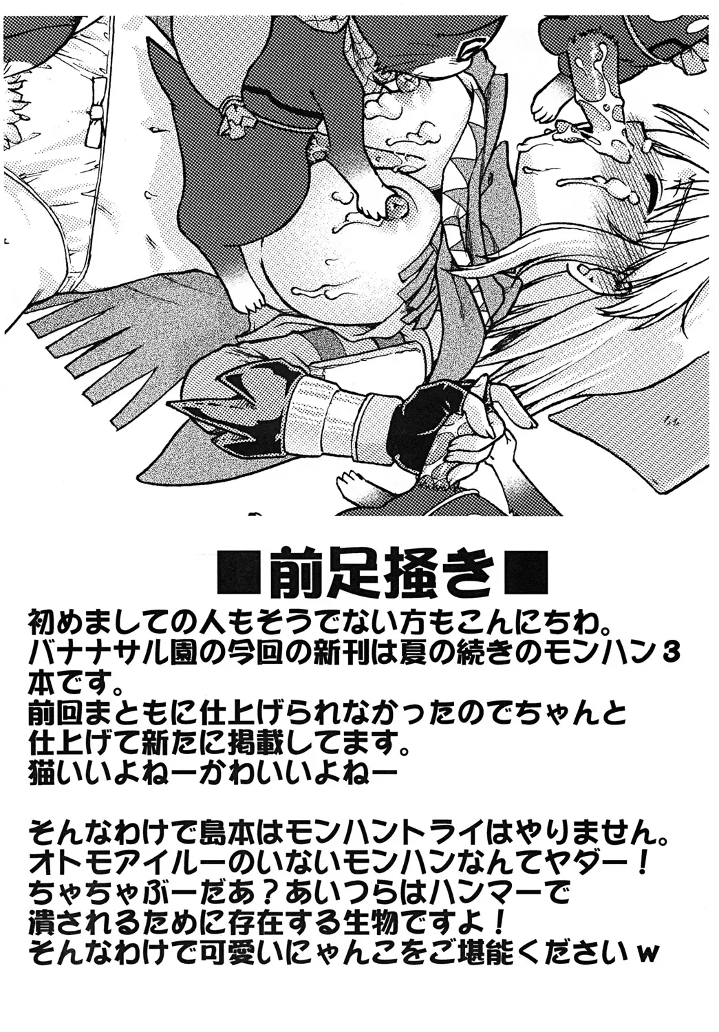 [Shimamoto Harumi] Bouken Shimasho! 2 MONSTER HUNTER PORTABLE side Fhentai - Page 3