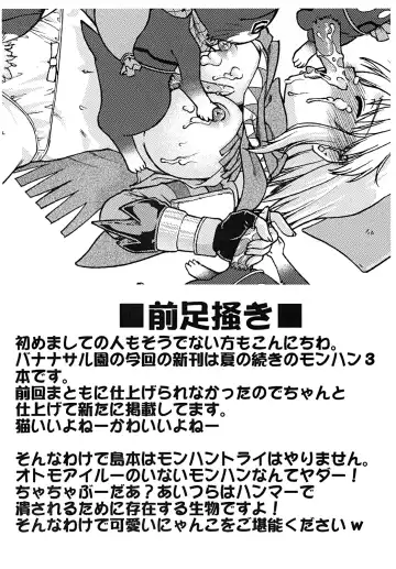 [Shimamoto Harumi] Bouken Shimasho! 2 MONSTER HUNTER PORTABLE side Fhentai - Page 3