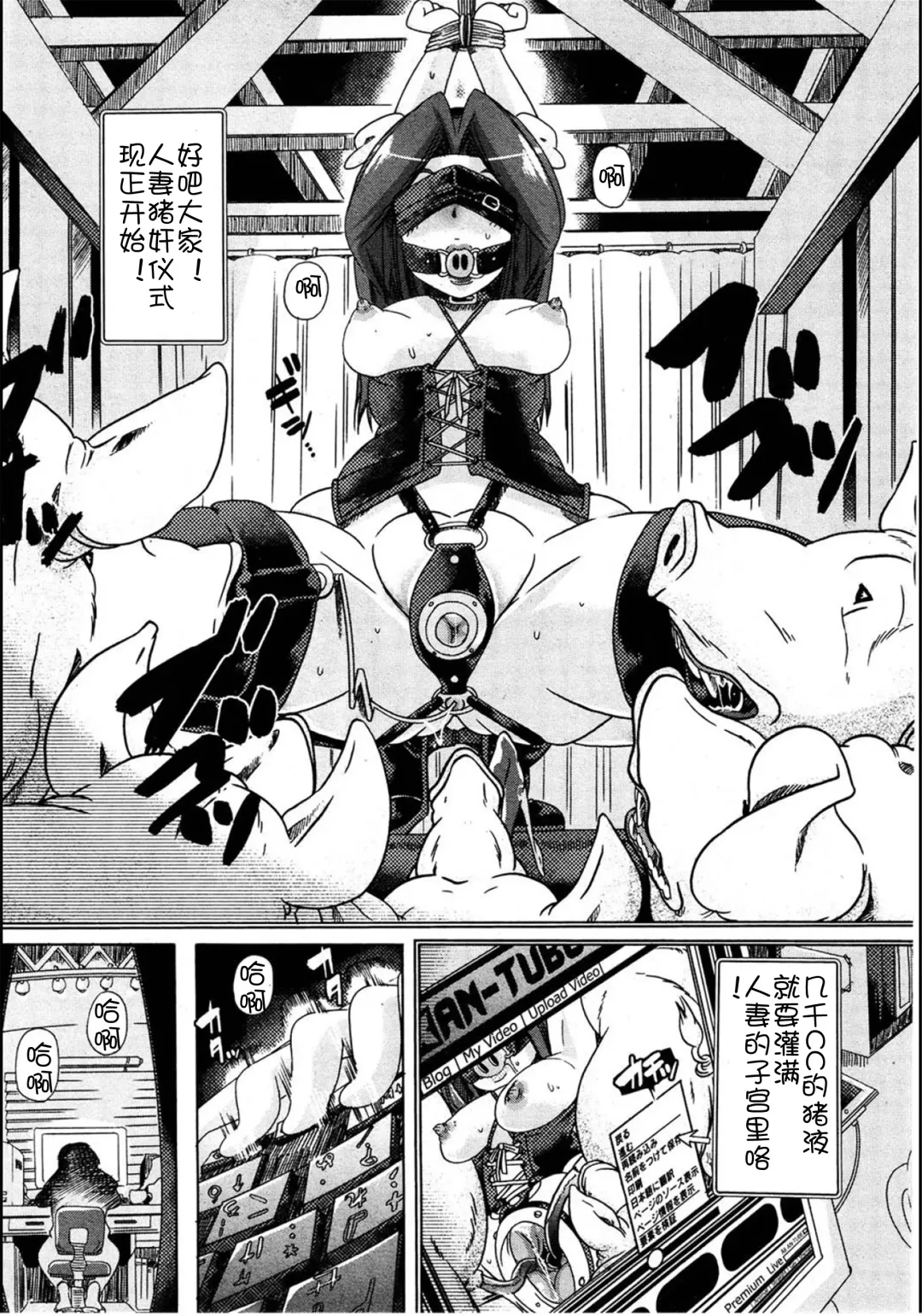 [Chikiko] Juukan Tonkatsu! Fhentai - Page 1