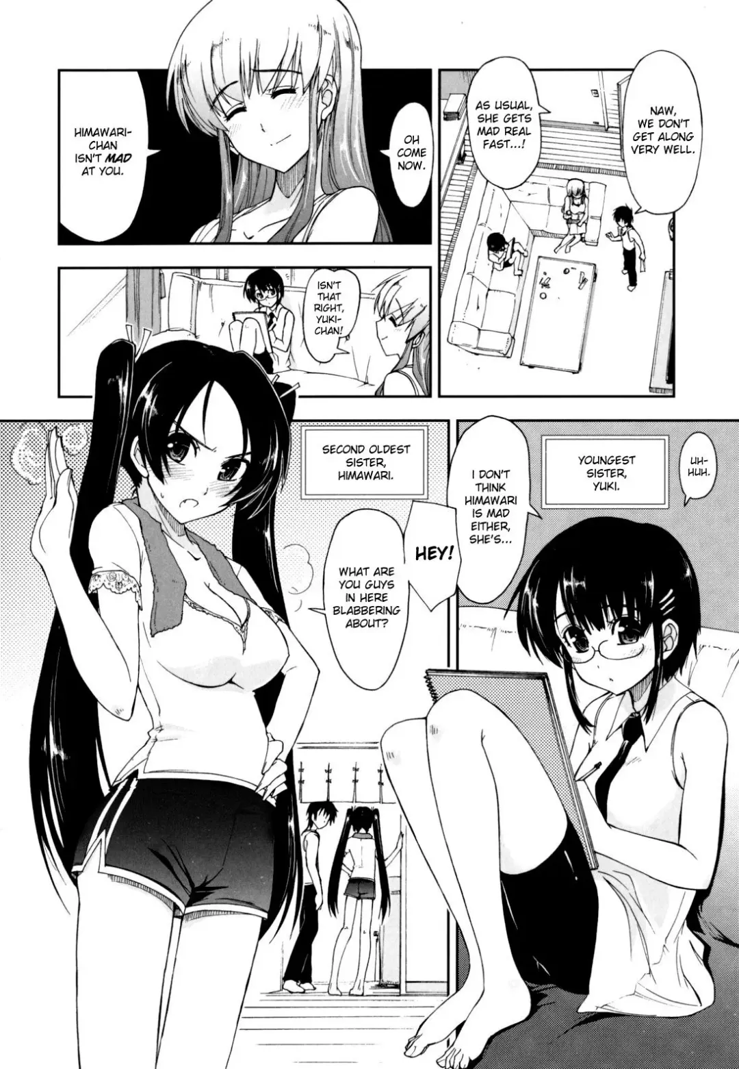 [Kamino Ryu-ya] Mosaic x Sanshimai - Mosaic x Three Sisters Genteiban (decensored) Fhentai - Page 11