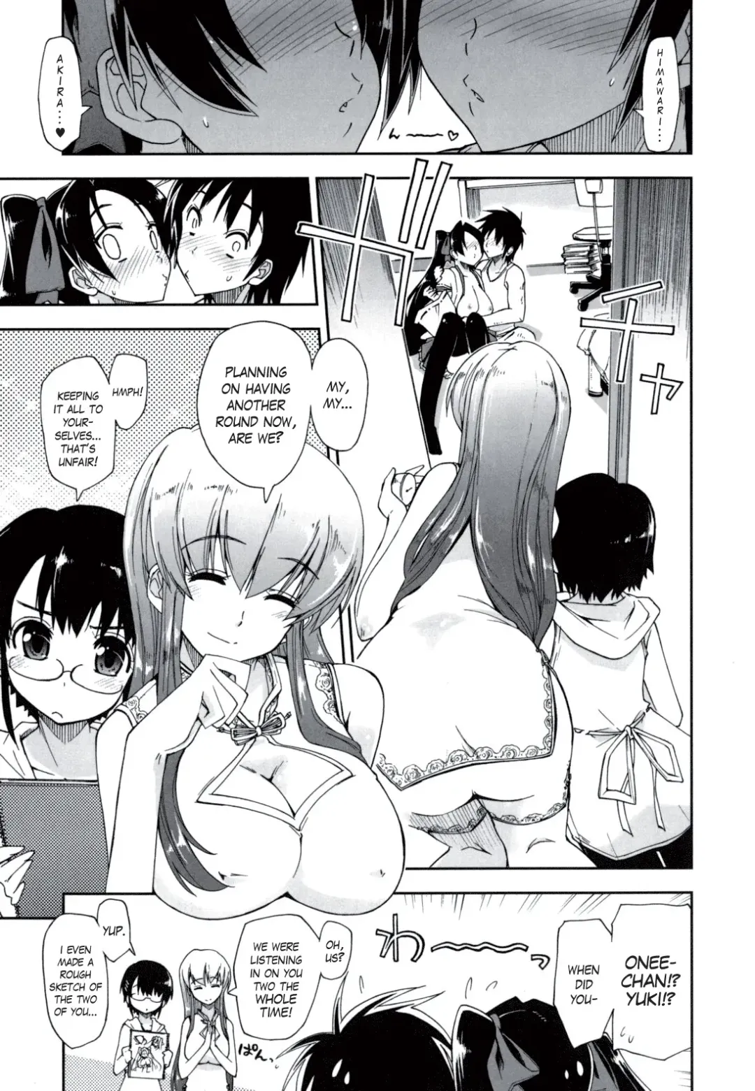 [Kamino Ryu-ya] Mosaic x Sanshimai - Mosaic x Three Sisters Genteiban (decensored) Fhentai - Page 170