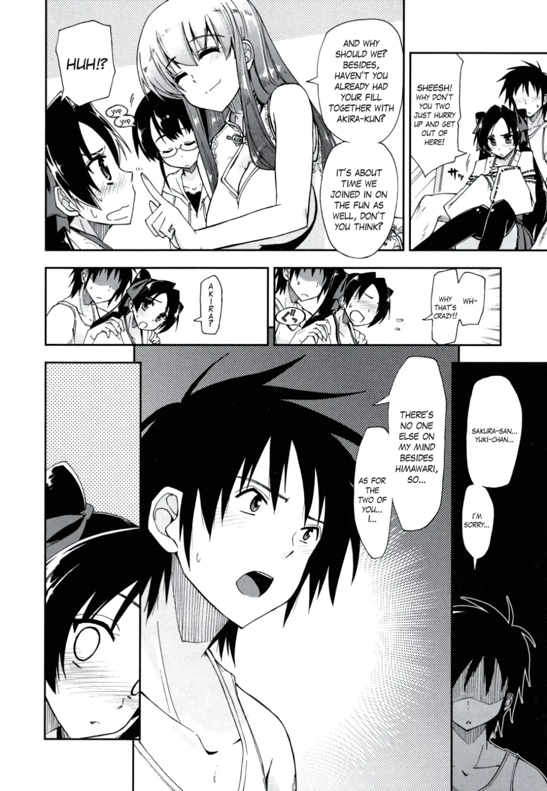 [Kamino Ryu-ya] Mosaic x Sanshimai - Mosaic x Three Sisters Genteiban (decensored) Fhentai - Page 171
