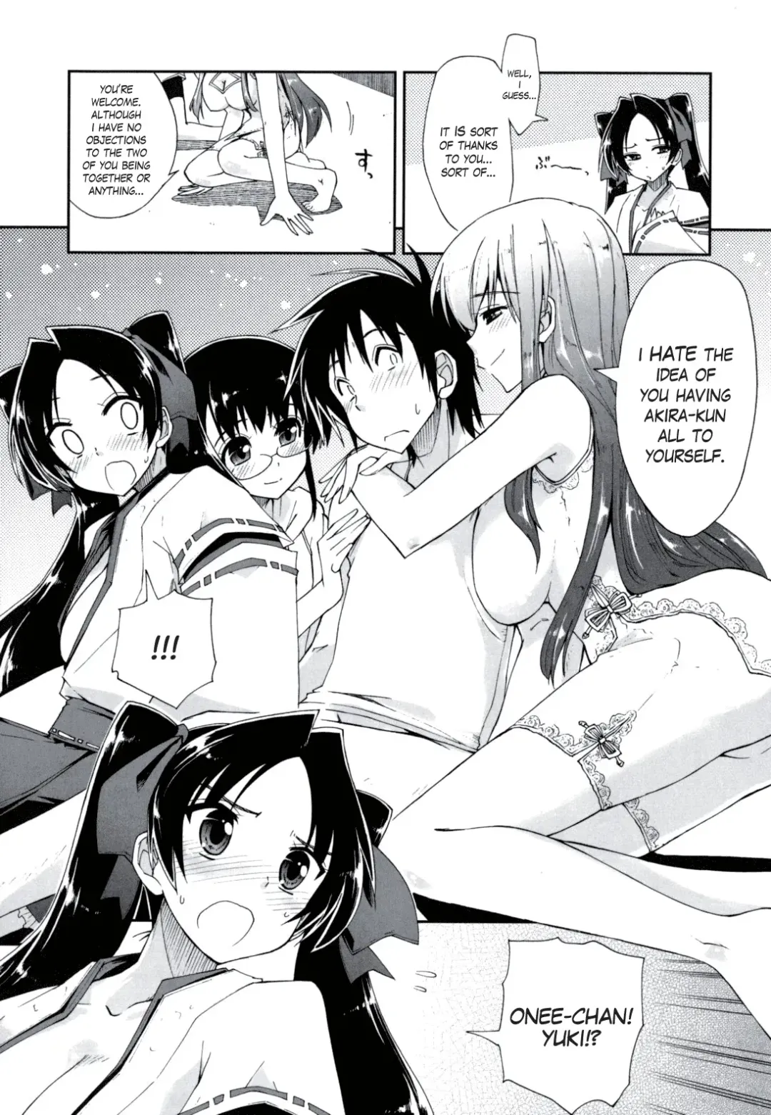[Kamino Ryu-ya] Mosaic x Sanshimai - Mosaic x Three Sisters Genteiban (decensored) Fhentai - Page 173