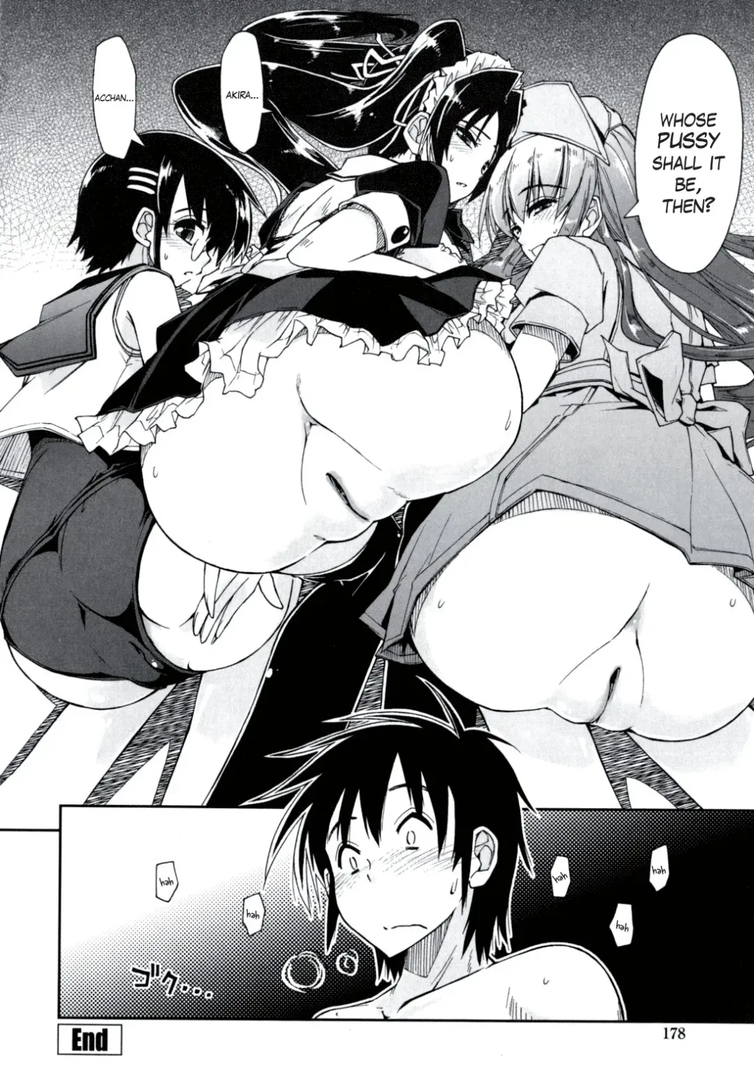 [Kamino Ryu-ya] Mosaic x Sanshimai - Mosaic x Three Sisters Genteiban (decensored) Fhentai - Page 179