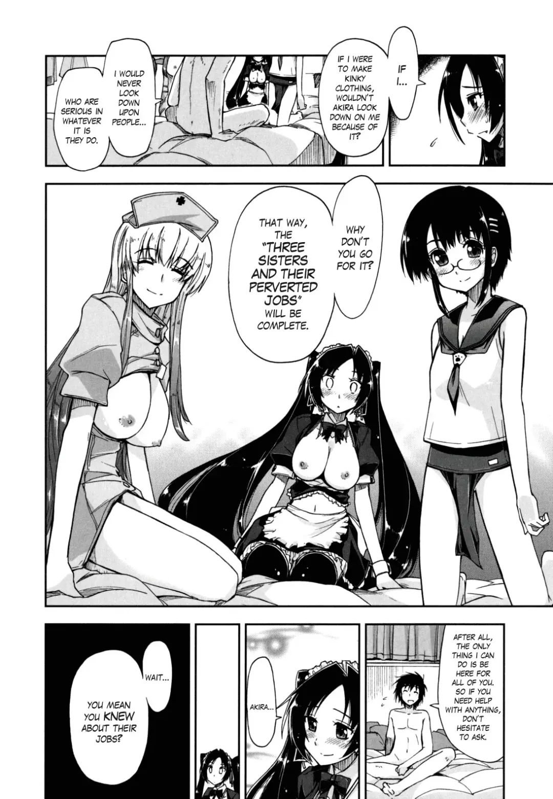 [Kamino Ryu-ya] Mosaic x Sanshimai - Mosaic x Three Sisters Genteiban (decensored) Fhentai - Page 202