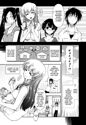 [Kamino Ryu-ya] Mosaic x Sanshimai - Mosaic x Three Sisters Genteiban (decensored) Fhentai - Page 10