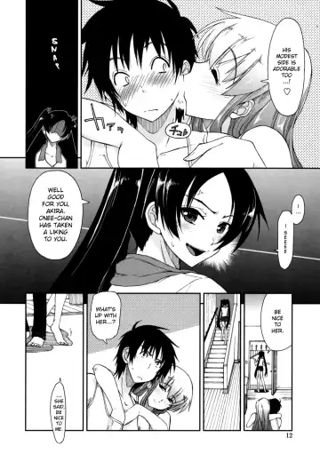 [Kamino Ryu-ya] Mosaic x Sanshimai - Mosaic x Three Sisters Genteiban (decensored) Fhentai - Page 13