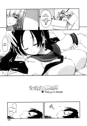 [Kamino Ryu-ya] Mosaic x Sanshimai - Mosaic x Three Sisters Genteiban (decensored) Fhentai - Page 130