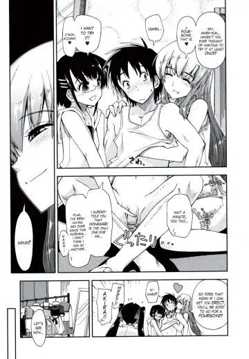 [Kamino Ryu-ya] Mosaic x Sanshimai - Mosaic x Three Sisters Genteiban (decensored) Fhentai - Page 174