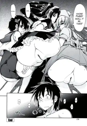 [Kamino Ryu-ya] Mosaic x Sanshimai - Mosaic x Three Sisters Genteiban (decensored) Fhentai - Page 179