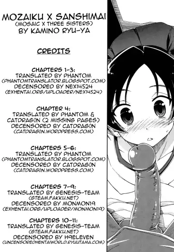 [Kamino Ryu-ya] Mosaic x Sanshimai - Mosaic x Three Sisters Genteiban (decensored) Fhentai - Page 5