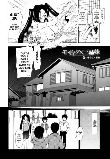 [Kamino Ryu-ya] Mosaic x Sanshimai - Mosaic x Three Sisters Genteiban (decensored) Fhentai - Page 9