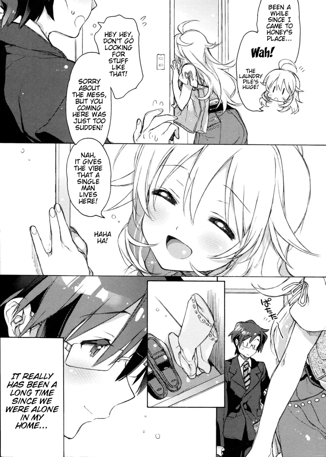 [Kasuga Souichi] Honey to Miki to Kono Omoi. | Honey and Miki's Feelings Fhentai - Page 4