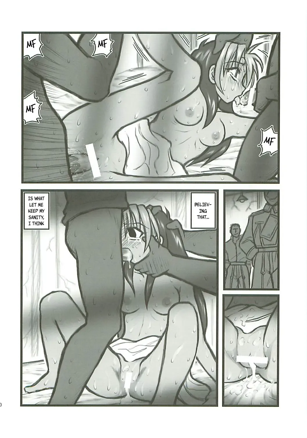 [Nabeshima Mike] Ryoujoku Hagane no Rose Jutsushi A | Rape! Full Metal Roseist Fhentai - Page 9