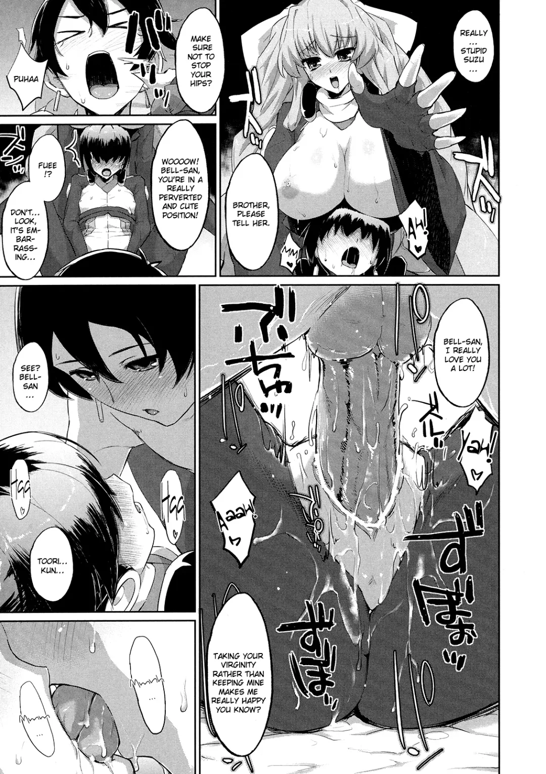 [Morimiya Masayuki] Suzu to Gutei to Baka Ane to | Suzu and a Stupid Younger Brother and Older Sister Fhentai - Page 16