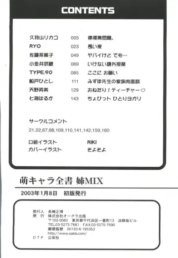 Moe Chara Zensho Ane Mix Fhentai - Page 161