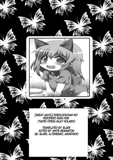 [Tokyo] Sherlock-chan o Peropero suru Bon Fhentai - Page 31