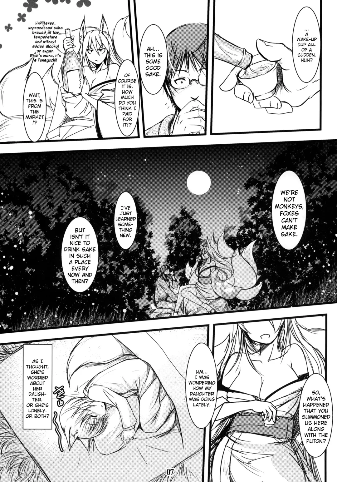 [Badhand] Enju no Mori -Byakko no Mori Gaiden- | Enju's Forest - The White Fox's Forest - Side Story Fhentai - Page 6