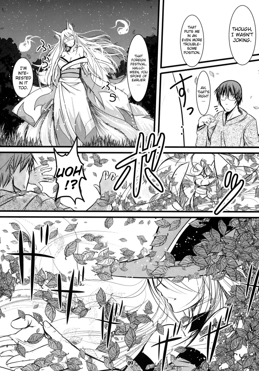 [Badhand] Enju no Mori -Byakko no Mori Gaiden- | Enju's Forest - The White Fox's Forest - Side Story Fhentai - Page 8